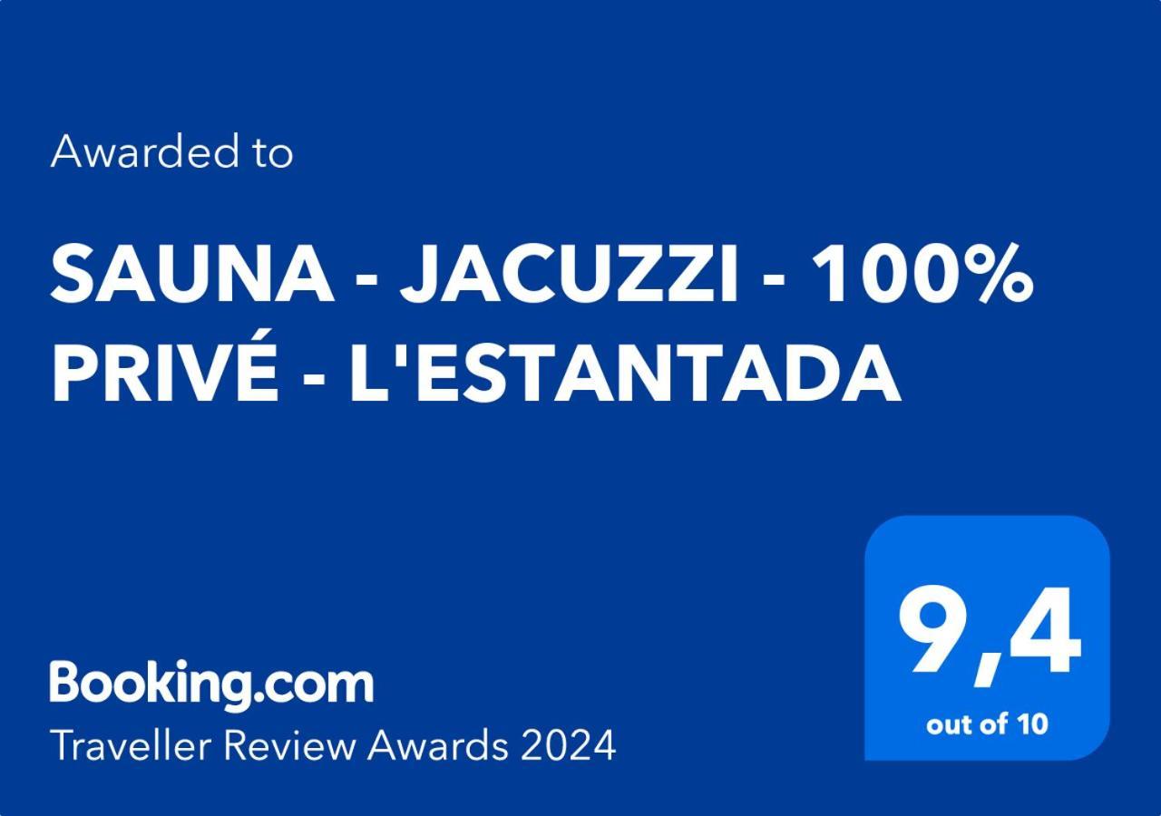 Sauna - Jacuzzi - 100% Prive - L'Estantada Linxe Eksteriør bilde